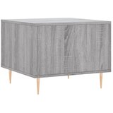 Stolić za kavu siva boja hrasta 50x50x40 cm konstruirano drvo | Eponuda.com