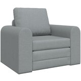 vidaXL Floor sofa na krevet 2-u-1 svjetlosiva 98x71x83 cm tkanina Cijene