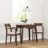 Furnova Jedilni stoli z blazinami 2 kosa Brown Solid Wood Rubber, (21929526) | Shoptok.si