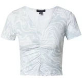 NEW LOOK Majica 'MARBLE' svijetloplava / bijela