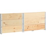  Okviri za palete 3 kom 100 x 100 cm od masivne borovine | shoptok.hr