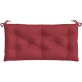  Jastuk za vrtnu klupu boja vina 100 x 50 x 7 cm tkanina Oxford | Eponuda.com