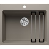 Blanco sudoper ETAGON 6 InFino SILGRANIT pribor inox nosači, bez dalj. upr. - TARTUFO | shoptok.hr