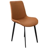 stolica trpezarijska 50x43x85cm smeđa umjetna koža pu 601