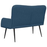  Kauč za dvoje Plava 115 x 61 x 87 cm tkanina | shoptok.hr