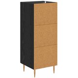  Kreveta Crni hrast 34 x 34.5 x 90 cm Konstruirano drvo | shoptok.hr