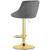 KAST Stolica - Sivi Baršun / Zlatna Baza | shoptok.hr
