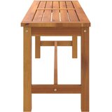  Vrtna klupa 110 x 35 x 45 cm od masivnog bagremovog drva | Eponuda.com