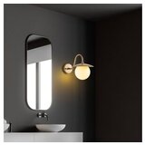 Opviq vall lamp zidna zlatna lampa anemon 15001 | ePonuda.com