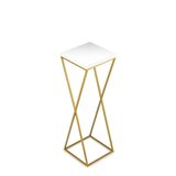  Stalak za cveće LOFT 70x24 cm zlatna/bela | Eponuda.com