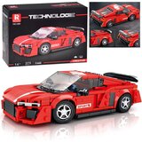  Tehnički blokovi Auto CRVENI u stilu sportskog coupea 373-dijelni ZA5782 | shoptok.hr