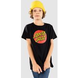 Santa Cruz Classic Dot Kids T-shirt black Cene