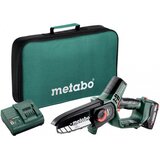 Metabo MS 18 LTX 15 (600856500) aku lančana pila set s baterijom i punjačem | shoptok.hr