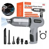 Zenwire TwinAir L3 brezžični ročni sesalnik in puhalnik 2v1 za avto in dom, 6000Pa, HEPA, USB-C, 6 nastavkov, 90W, (5000195784) | Shoptok.si