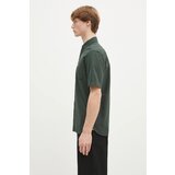 Fred Perry Srajce z dolgimi rokavi OXFORD SHIRT Zelena | Shoptok.si