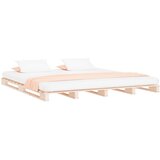  Krevet od paleta 135 x 190 cm od masivne borovine bračni | shoptok.hr