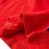  Dječja majica dugih rukava crvena 104 | shoptok.hr