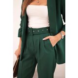 Kesi Włoski Elegant set of jackets and trousers dark green | Shoptok.si