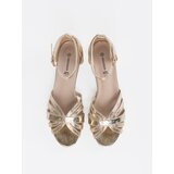 GOODIN Elegant gold low-heeled sandals | shoptok.hr