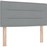Box Spring Krevet s Madracem Svjetlosiva 90x190 cm Tkanina | shoptok.hr