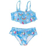 Yoclub Kids's Girls' Two-Piece Swimming Costume LKD-0030G-A100 Cene