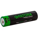Patona 18650 Li-Ion akumulatorska baterija 3350 mAh PREMIUM 3,7 V sa USB-C punjenjem Cene