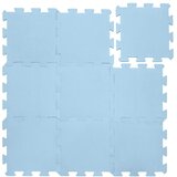 Zopa puzzle podloga od pjene 30 × 30 cm (9 kom) Floral Blue | shoptok.hr