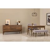 Hanah home rasklopivi trpezarijski set (sto, stolice i komoda – 5 komada) Vina 02 0701 869VEL8790 | ePonuda.com