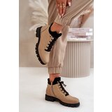 Boto Low Women's Boots Insulated Eco Leather Beige Erisabelle | ePonuda.com