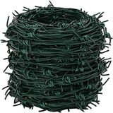  Bodljikava žica Zelena 100 m Čelik vruće galvaniziran | shoptok.hr