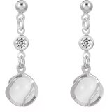 INF Opalni uhani 1 par Silver, (21237866) Cene
