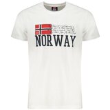 Norway 1963 Muška Bijela Majica Kratkih Rukava | shoptok.hr