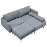 Bessagi Home Sedežna Garnitura Dunja, Oblika L | Shoptok.si