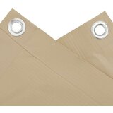 Balkonski zastor bež 120 x 500 cm od tkanine Oxford | shoptok.hr