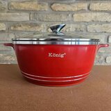 K&amp;ouml;nig Set granitnog posuđa Konig KO-GS &amp;ndash; Crveni Slike