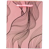 GIFT Bag Wavy Gold Pattern Mix Color 23 x 18 x 10 cm | Shoptok.si