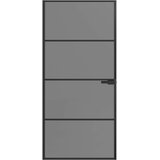  Unutarnja vrata 93 x 201,5 cm Kaljeno Staklo i Aluminij Slike