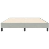 Box Spring krevet bez madraca svijetlo sivi 160x210 cm samt | shoptok.hr