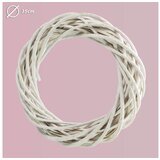 RAYHER Venec pleten, bel, 35cm, (20634026) Cene