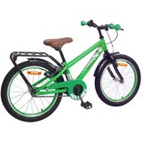 vidaXL Otroško Kolo 20 Palcev za starost od 6 do 11 let Zelena - - Zelena - 15.28 - 137 x 54 x 79 cm - 2025- | Shoptok.si