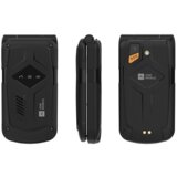 AGM odporni preklopni telefon na tipke flip M10 (4G lte) dual sim, IP68/IP69K/MIL-STD-810H, črn | Shoptok.si