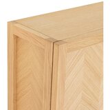 Hübsch viseći stalak za cipele od hrastovine herringbone - | shoptok.hr