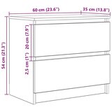 TV TV omarica, les, črna, 60x35x54 cm | Shoptok.si