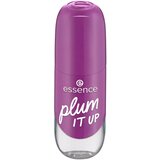 Essence Lak za nohte Nagelfarbener Gel-Nagellack - 54 plum IT UP Vijolična | Shoptok.si