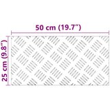  Aluminijaste Checker Plošče - Paket 4, Protizdrsne, 50x25 cm, (22015006) | Shoptok.si