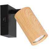  Brilagi - Zidno spot svetlo SELE 1xGU10/30W/230V crna/dekor hrasta | Eponuda.com