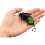 Mini privjesak za ključeve revolver s LED diodama i laseroom 6.5 cm - uzorak šaljemo nasumično | Shoptok.si