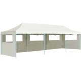  Zložljiv pop-up vrtni šotor s 5 stranicami 3x9 m krem Cene