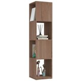 vidaXL vrtljiva omarica sonoma hrast 34,5x34,5x147,5 cm iverna plošča | Shoptok.si