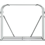  Držač za cjepanice srebrni 120x45x100 cm od pocinčanog čelika | shoptok.hr